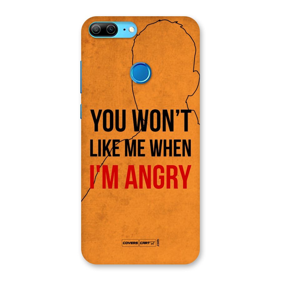 When I M Angry Back Case for Honor 9 Lite