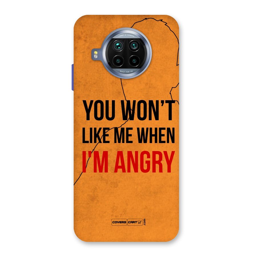 When I M Angry Back Case for Mi 10i