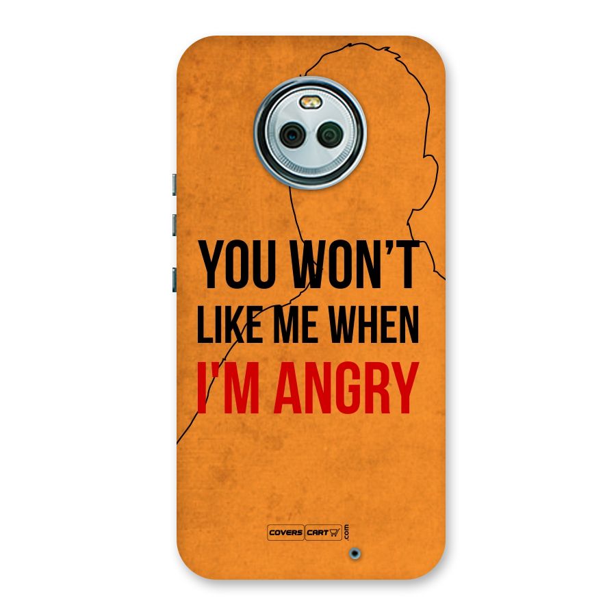 When I M Angry Back Case for Moto X4