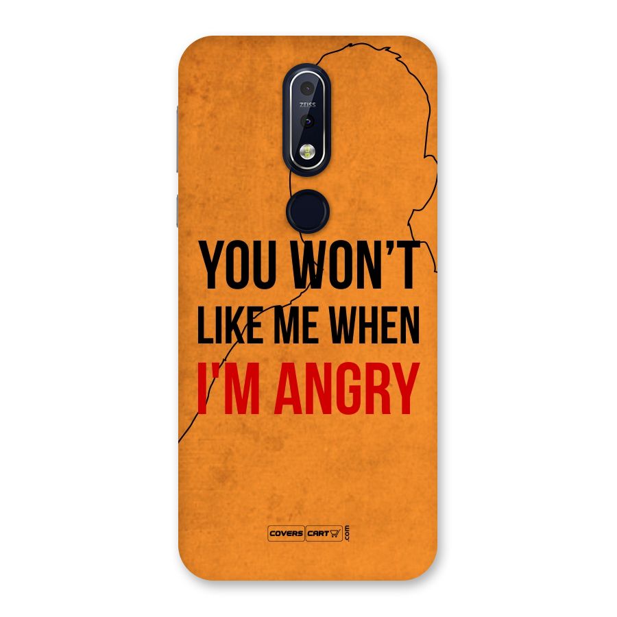 When I M Angry Back Case for Nokia 7.1
