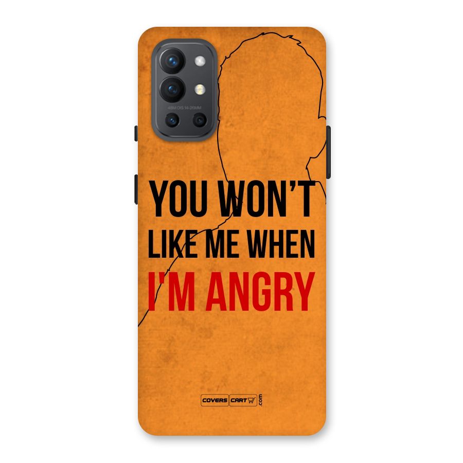 When I M Angry Back Case for OnePlus 9R