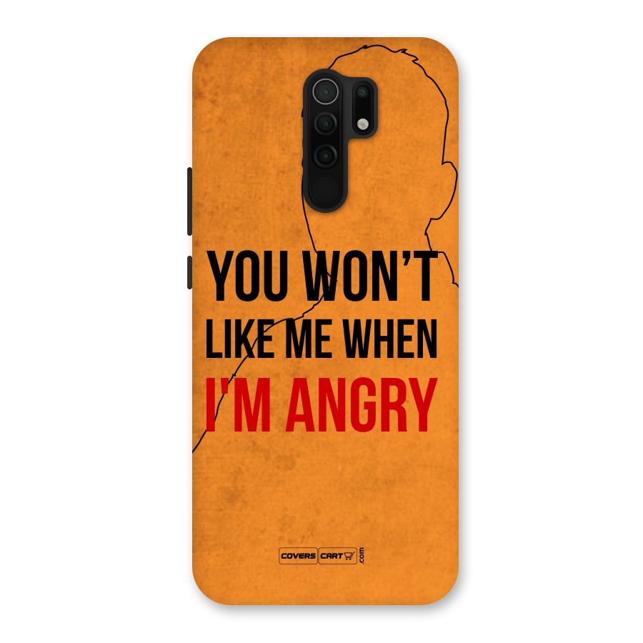 When I M Angry Back Case for Poco M2
