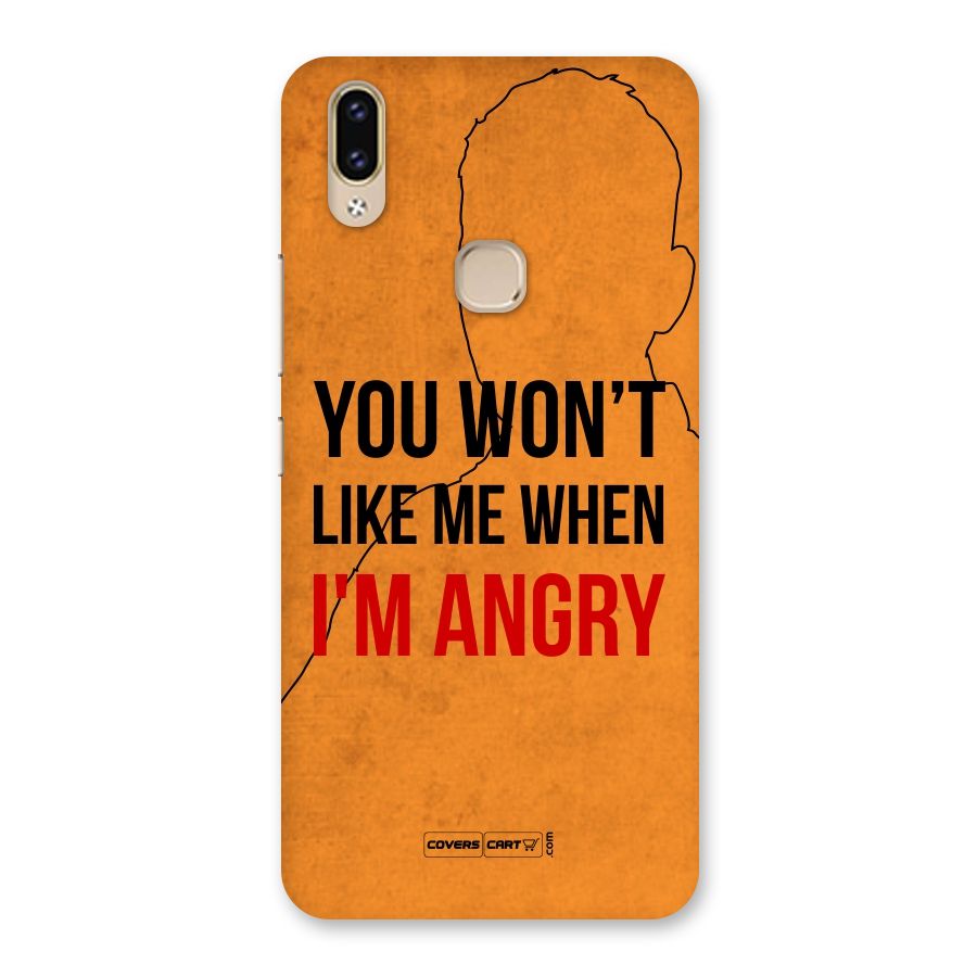 When I M Angry Back Case for Vivo V9