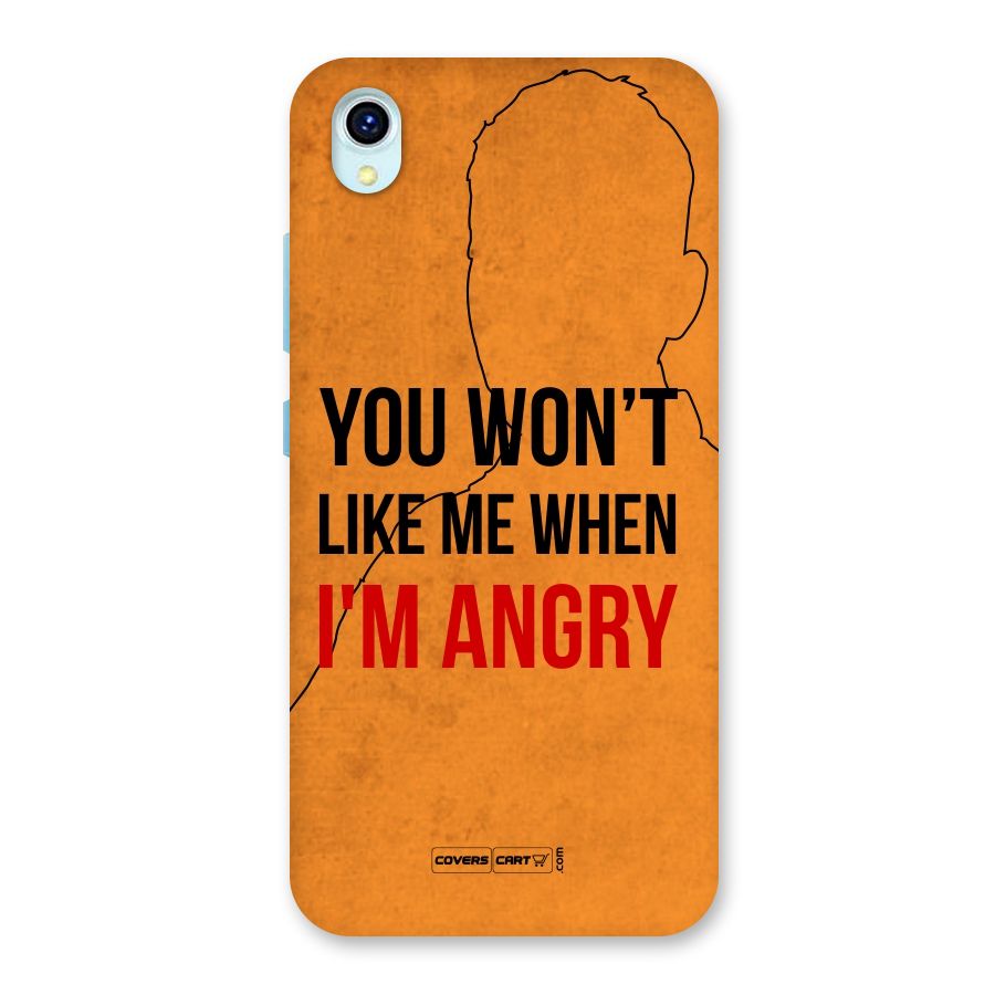 When I M Angry Back Case for Vivo Y1s