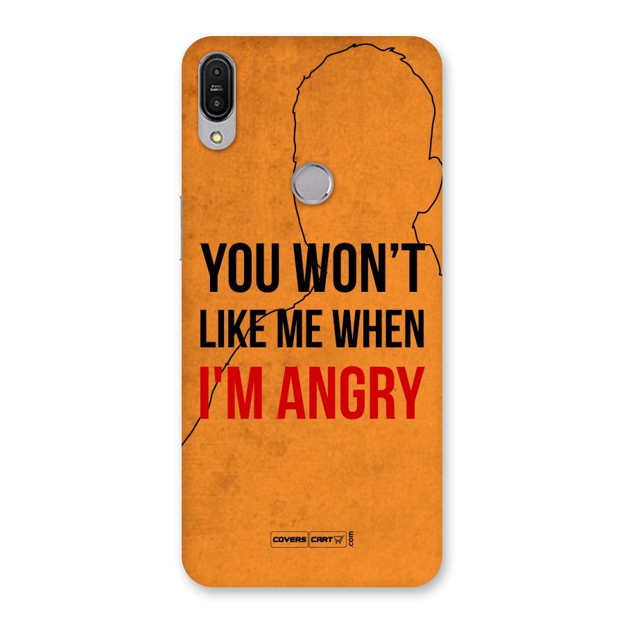 When I M Angry Back Case for Zenfone Max Pro M1