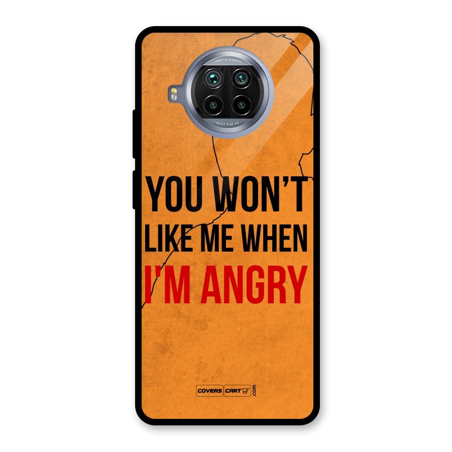 When I M Angry Glass Back Case for Mi 10i