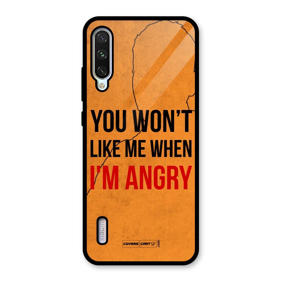 When I M Angry Glass Back Case for Mi A3