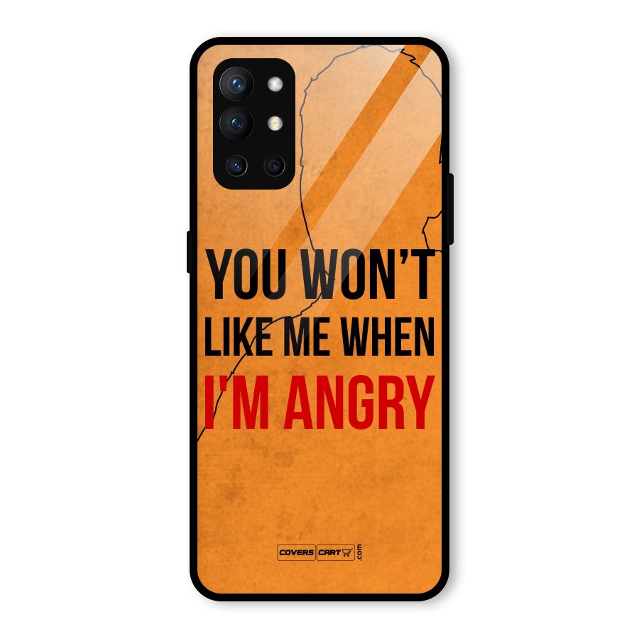 When I M Angry Glass Back Case for OnePlus 9R