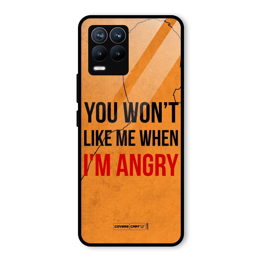 When I M Angry Glass Back Case for Realme 8 Pro