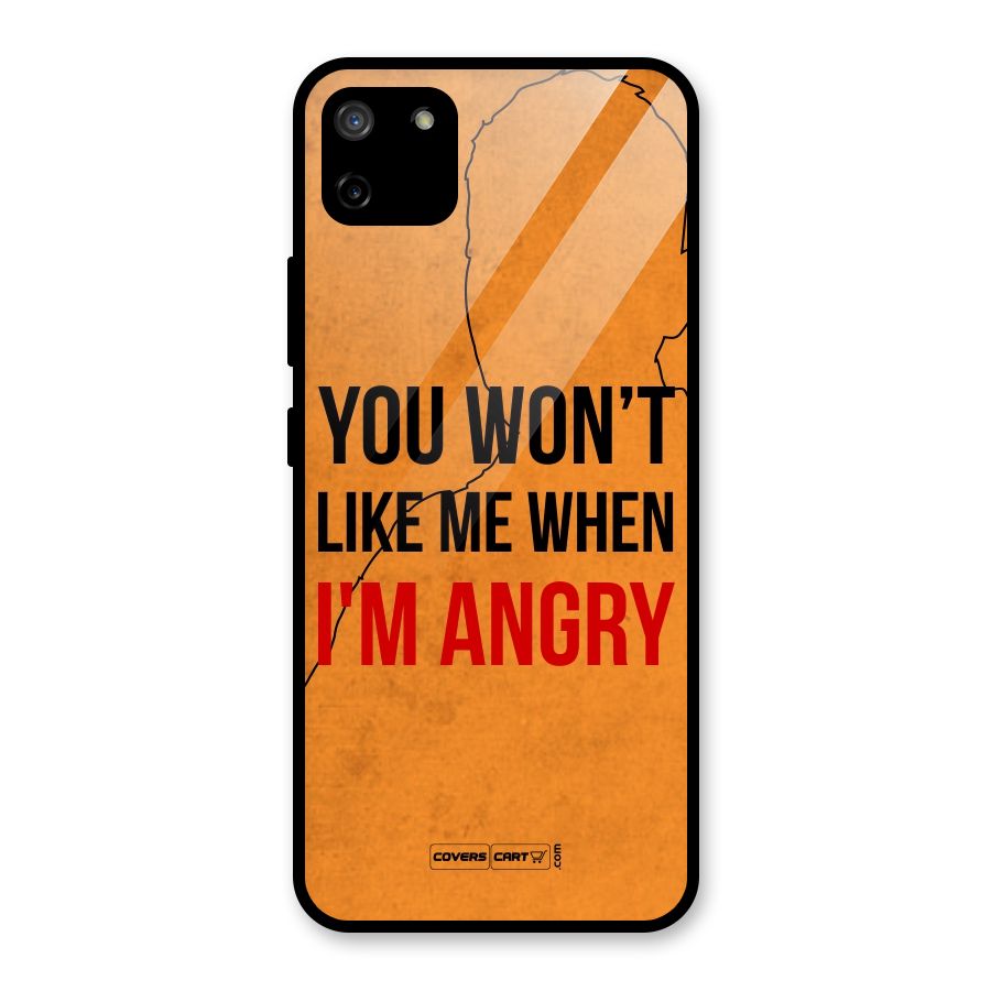 When I M Angry Glass Back Case for Realme C11