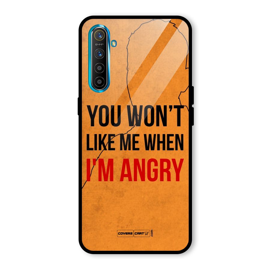 When I M Angry Glass Back Case for Realme X2