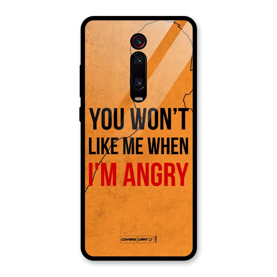 When I M Angry Glass Back Case for Redmi K20