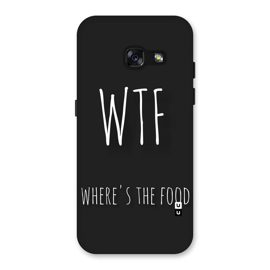 Where The Food Back Case for Galaxy A3 (2017)