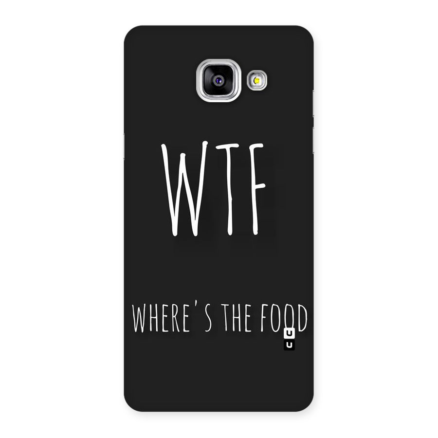 Where The Food Back Case for Galaxy A5 2016