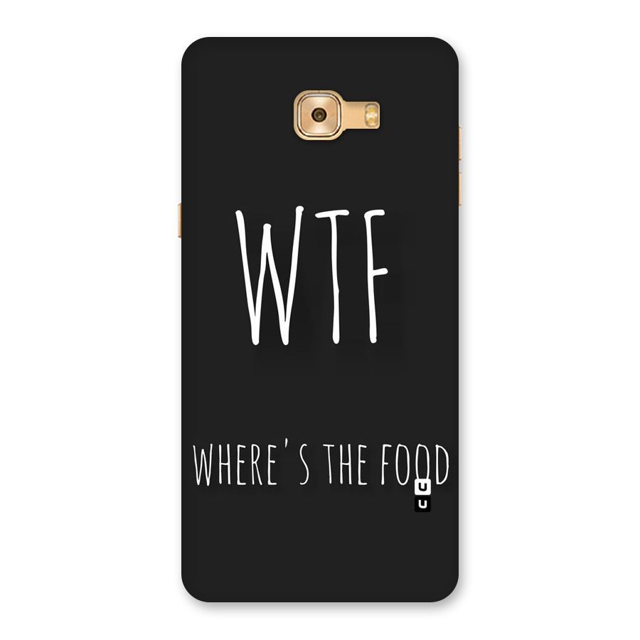 Where The Food Back Case for Galaxy C9 Pro