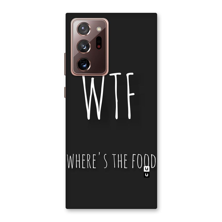 Where The Food Back Case for Galaxy Note 20 Ultra