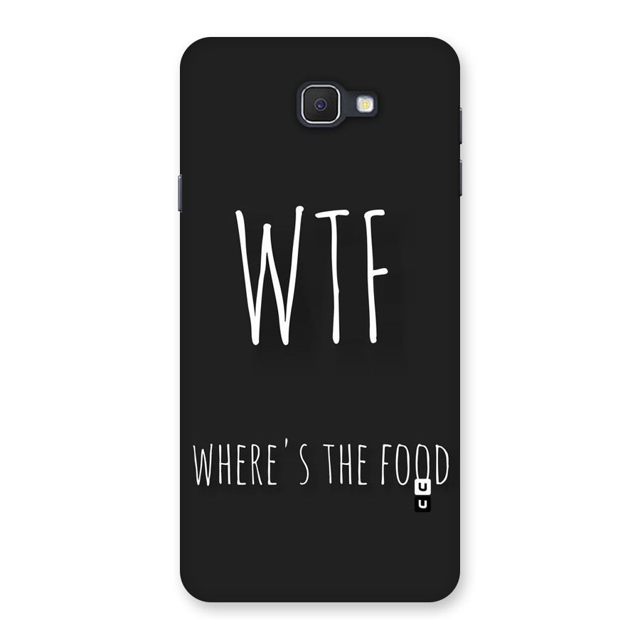 Where The Food Back Case for Galaxy On7 2016