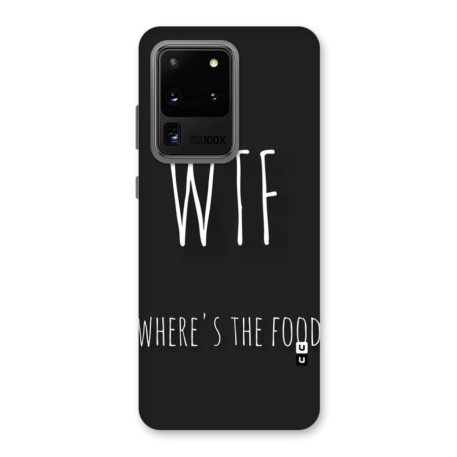 Where The Food Back Case for Galaxy S20 Ultra