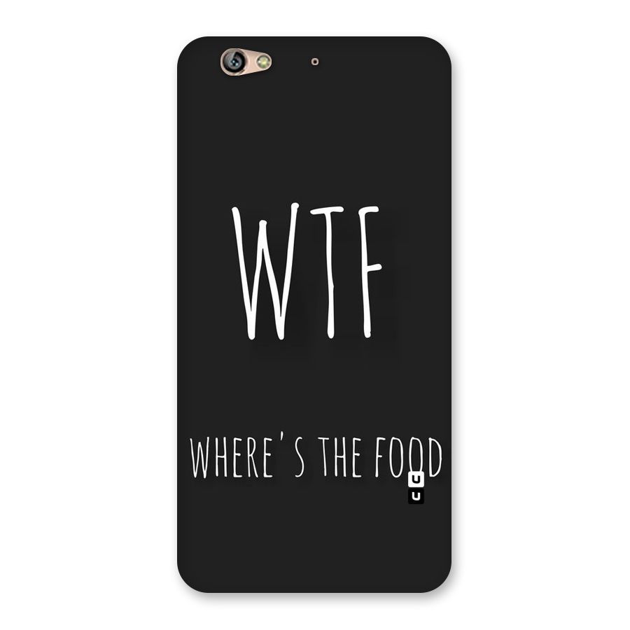 Where The Food Back Case for Gionee S6