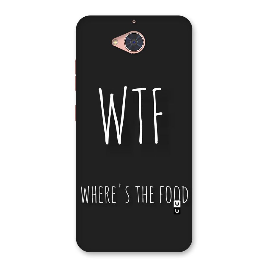 Where The Food Back Case for Gionee S6 Pro