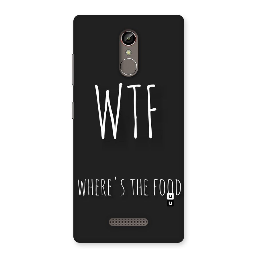 Where The Food Back Case for Gionee S6s