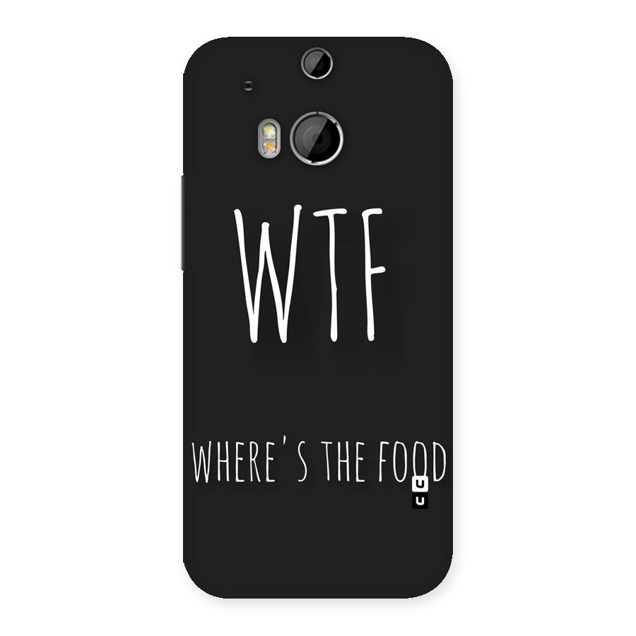 Where The Food Back Case for HTC One M8
