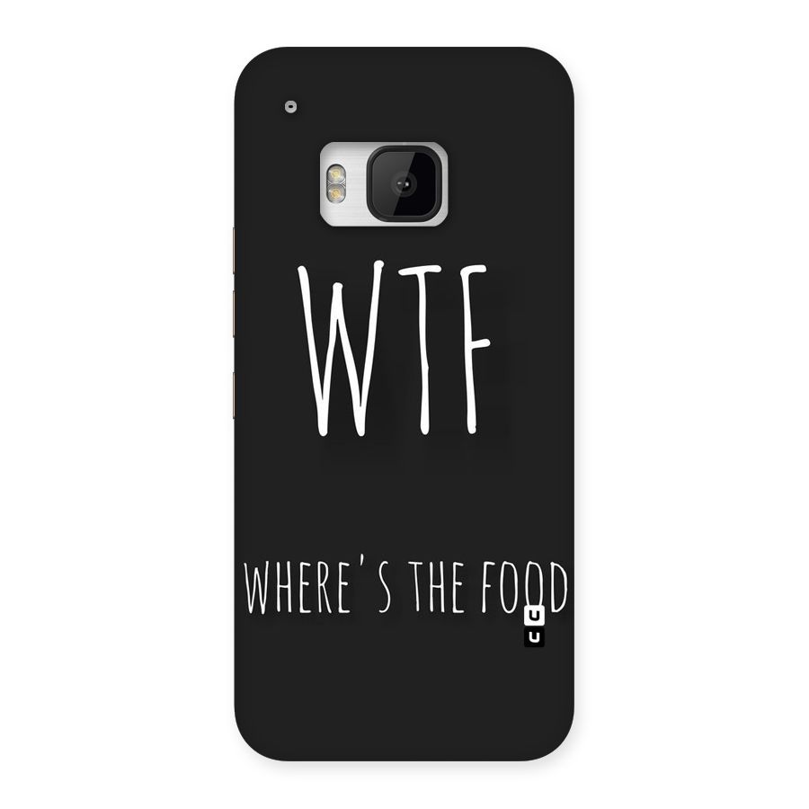 Where The Food Back Case for HTC One M9