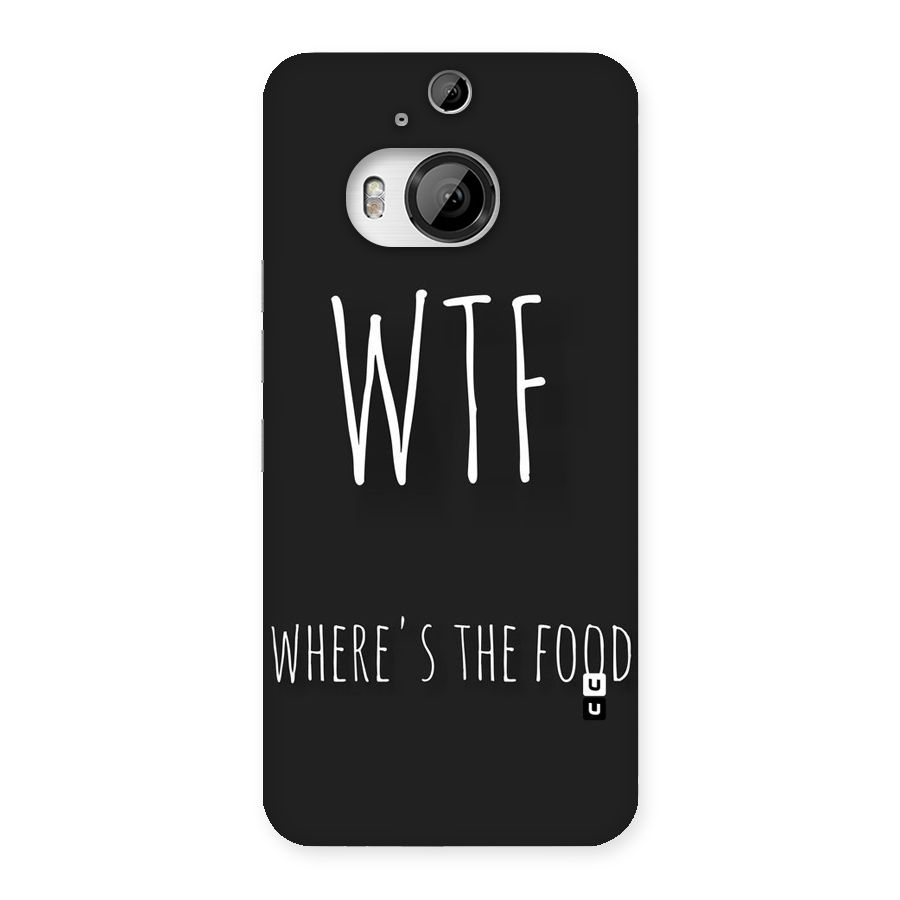 Where The Food Back Case for HTC One M9 Plus