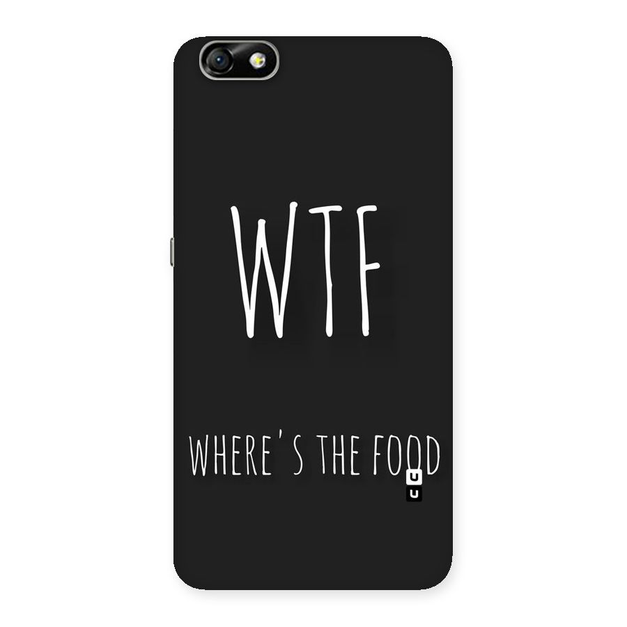 Where The Food Back Case for Honor 4X