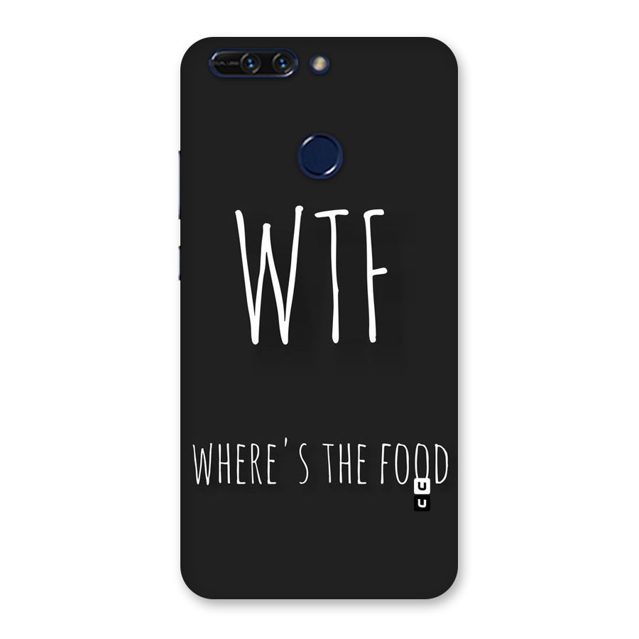 Where The Food Back Case for Honor 8 Pro