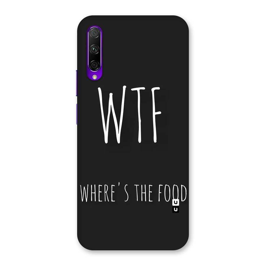 Where The Food Back Case for Honor 9X Pro