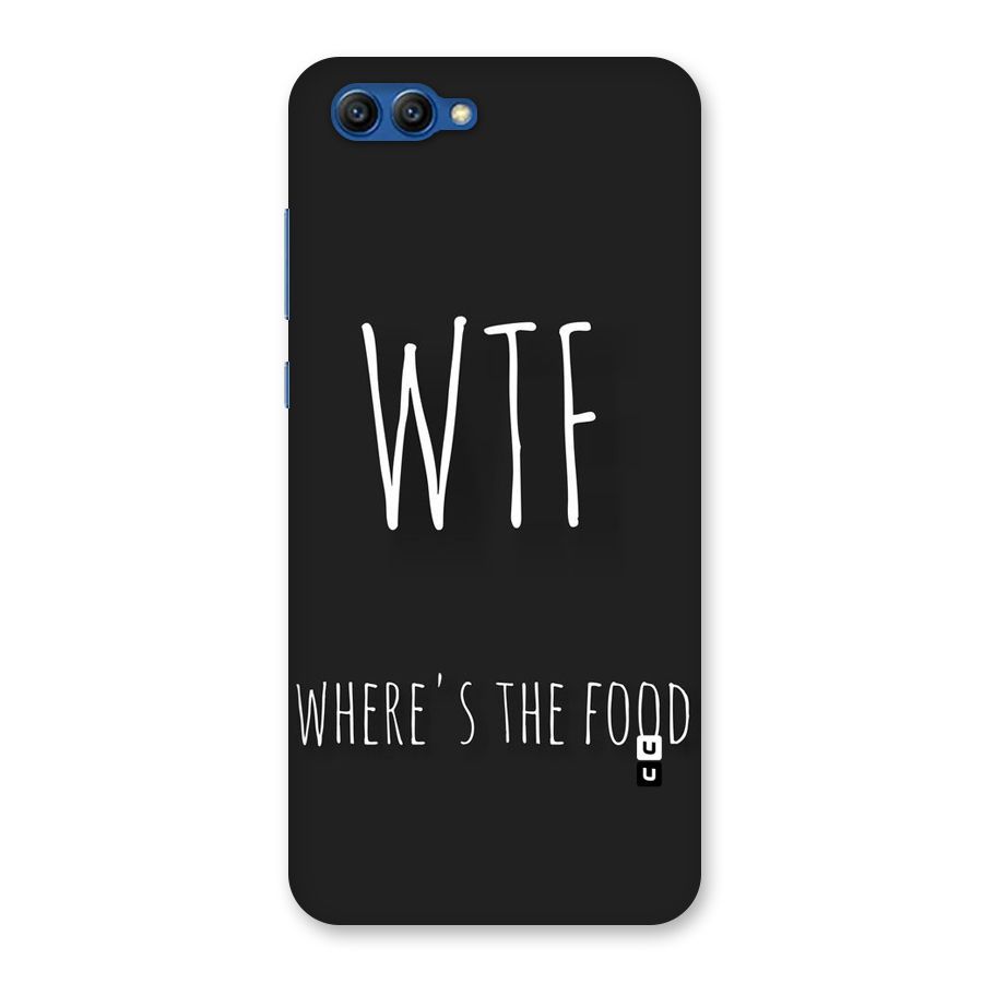 Where The Food Back Case for Honor View 10