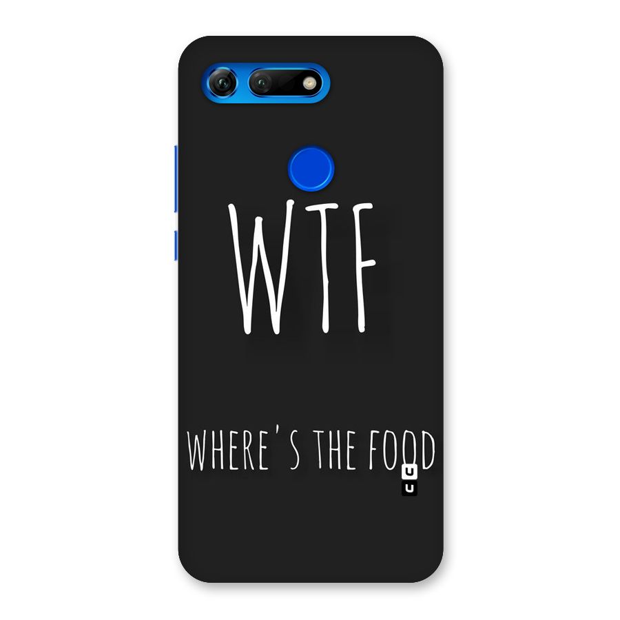 Where The Food Back Case for Honor View 20