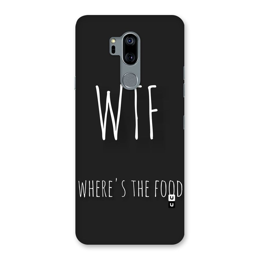 Where The Food Back Case for LG G7
