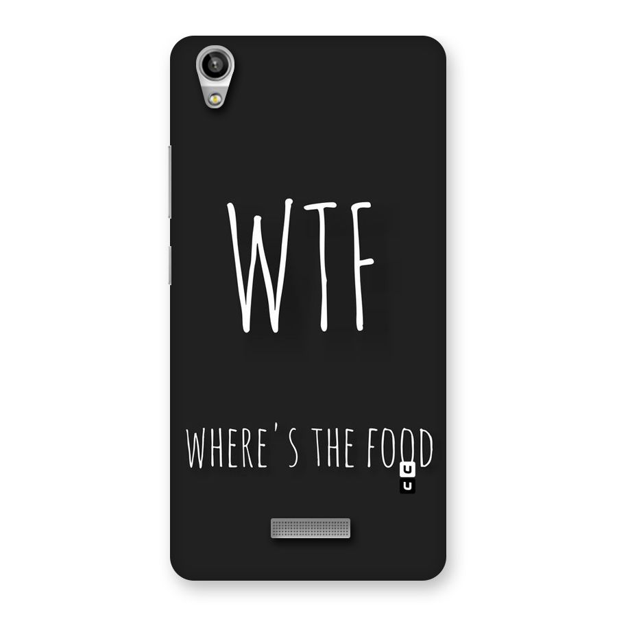 Where The Food Back Case for Lava-Pixel-V1
