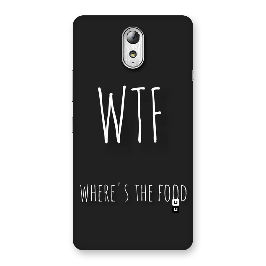 Where The Food Back Case for Lenovo Vibe P1M