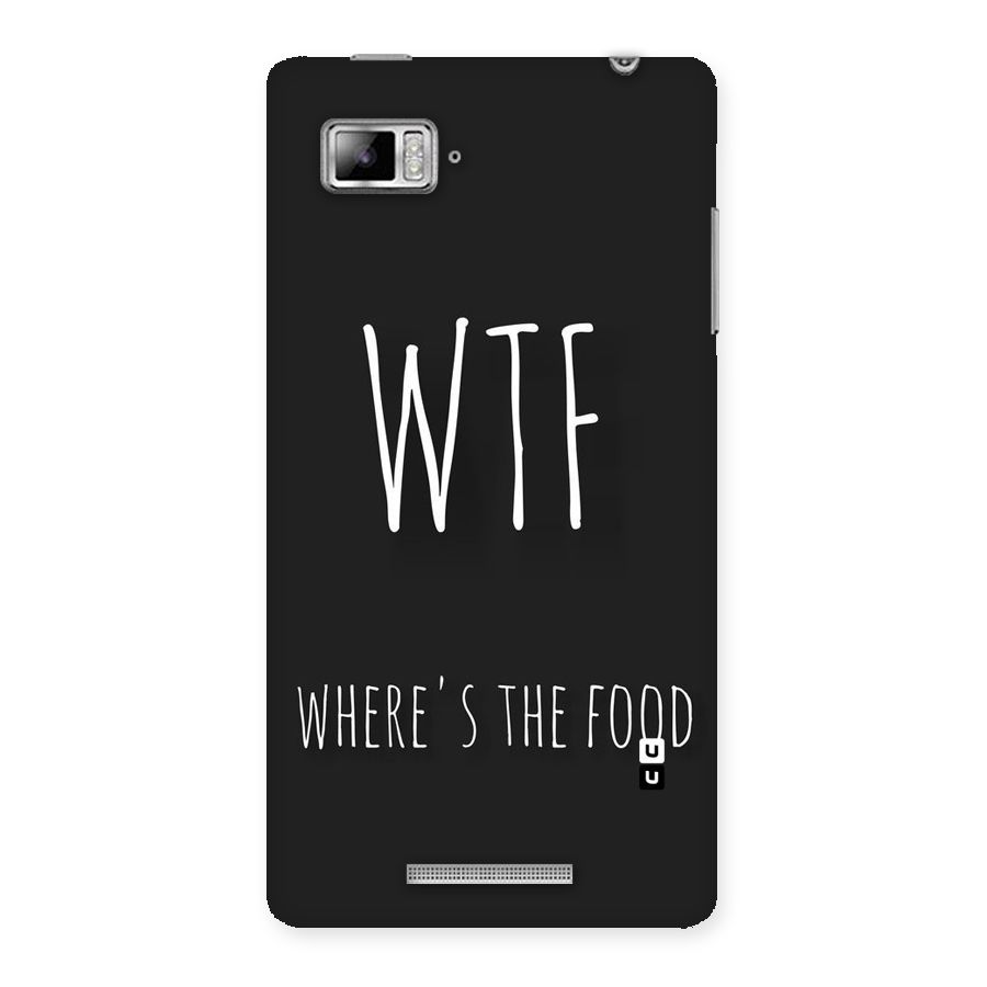 Where The Food Back Case for Lenovo Vibe Z K910