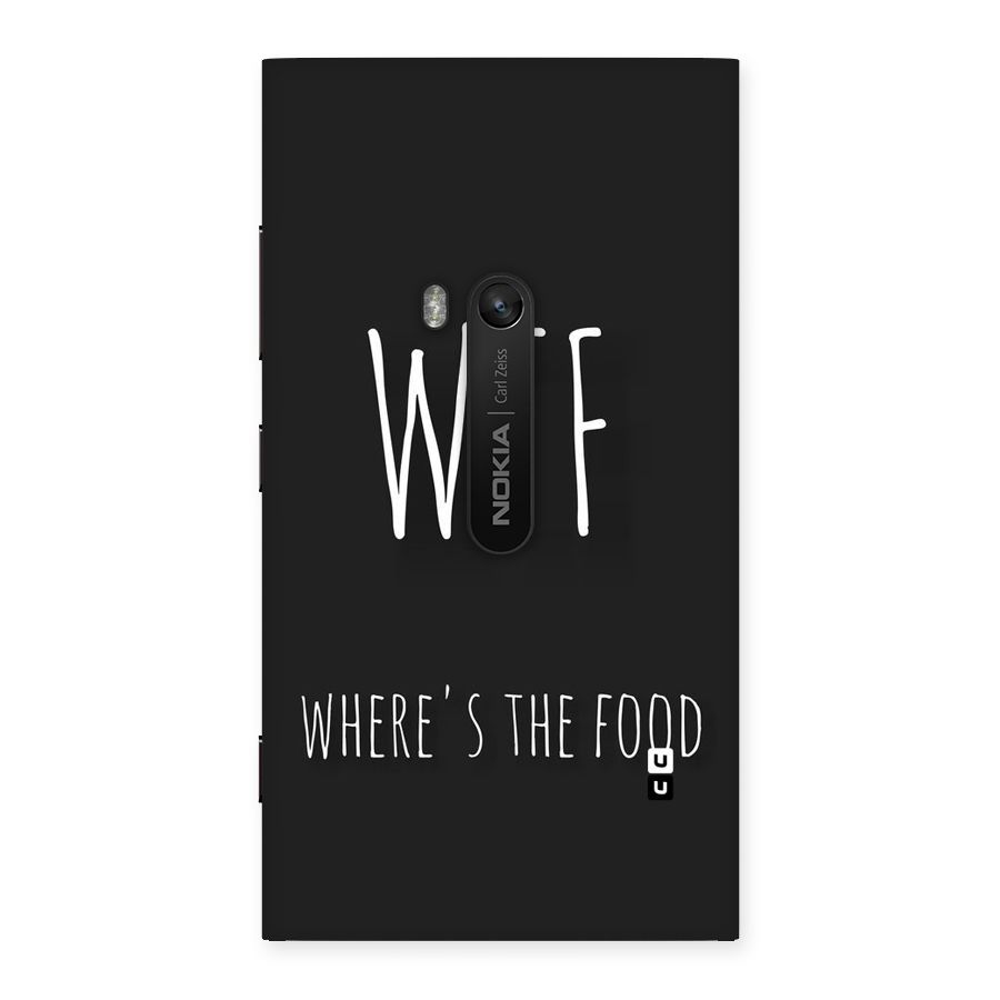 Where The Food Back Case for Lumia 920