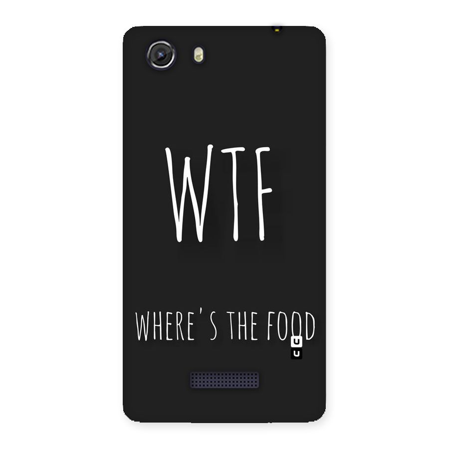 Where The Food Back Case for Micromax Unite 3