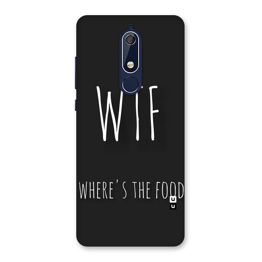 Where The Food Back Case for Nokia 5.1