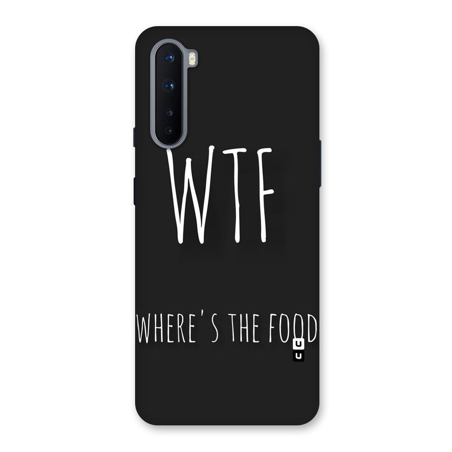 Where The Food Back Case for OnePlus Nord