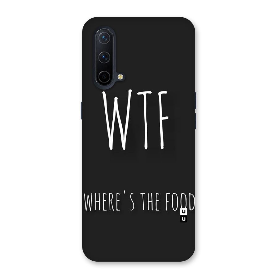 Where The Food Back Case for OnePlus Nord CE 5G