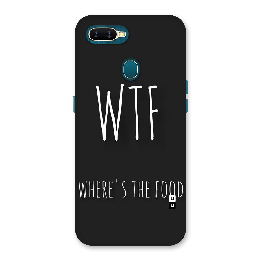 Where The Food Back Case for Oppo A11k