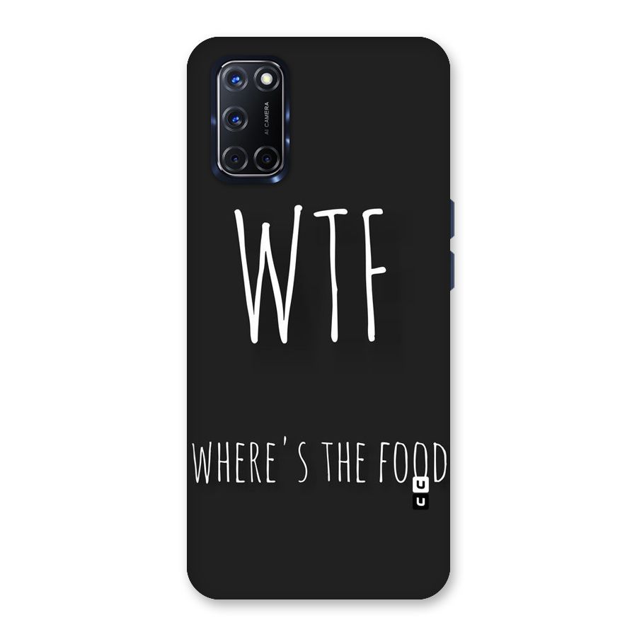 Where The Food Back Case for Oppo A52