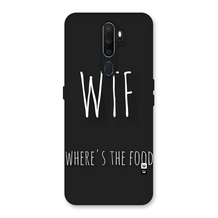 Where The Food Back Case for Oppo A5 (2020)