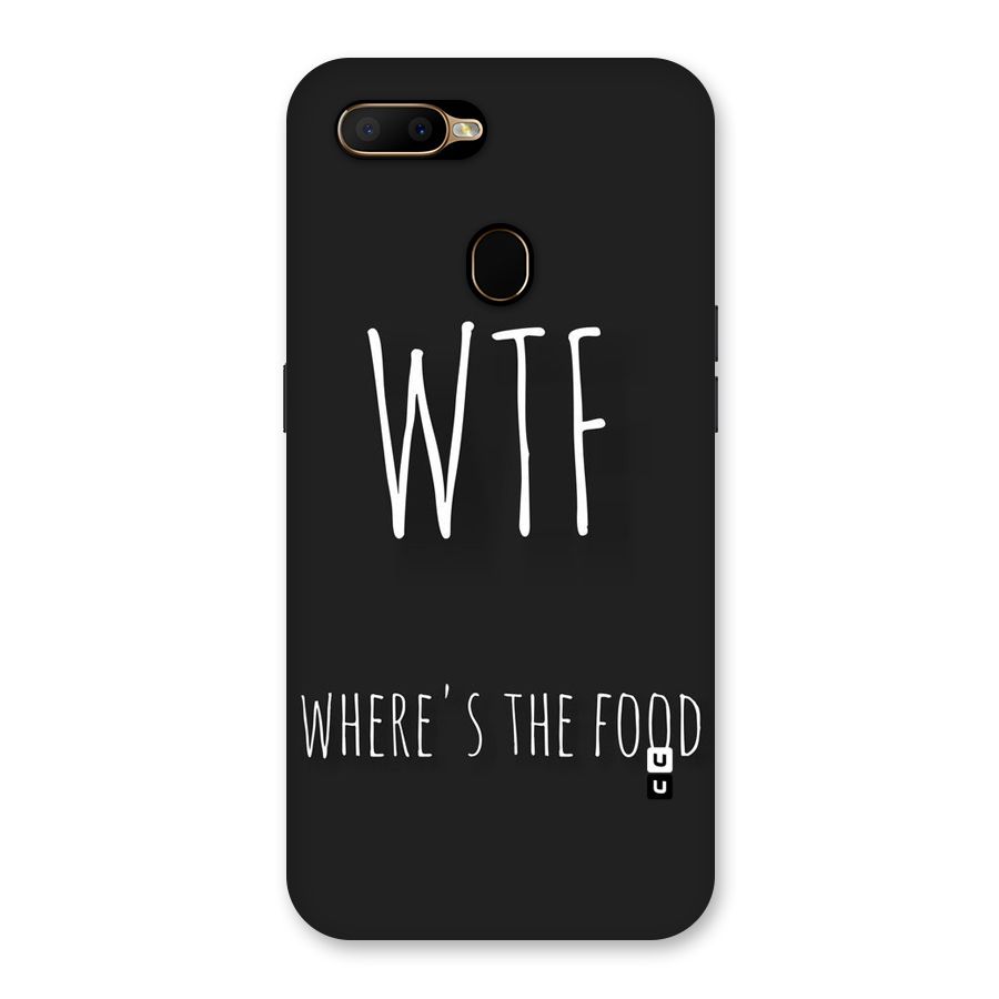 Where The Food Back Case for Oppo A5s