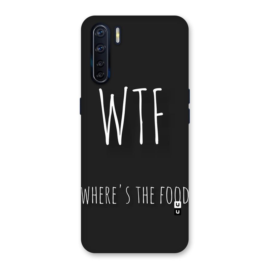 Where The Food Back Case for Oppo F15