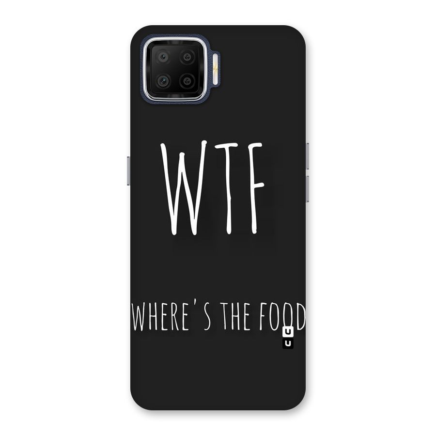 Where The Food Back Case for Oppo F17