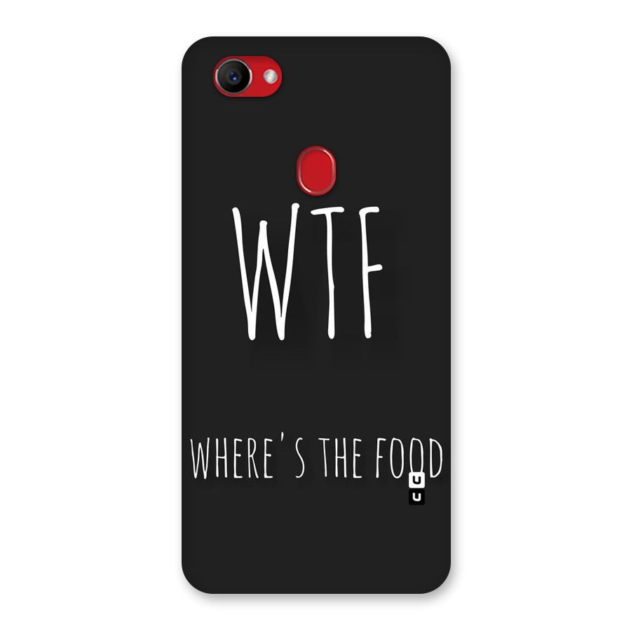 Where The Food Back Case for Oppo F7