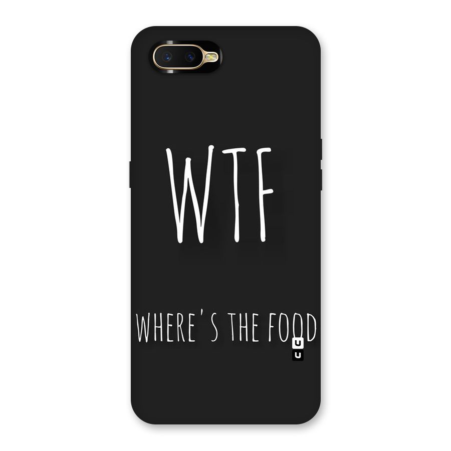 Where The Food Back Case for Oppo K1